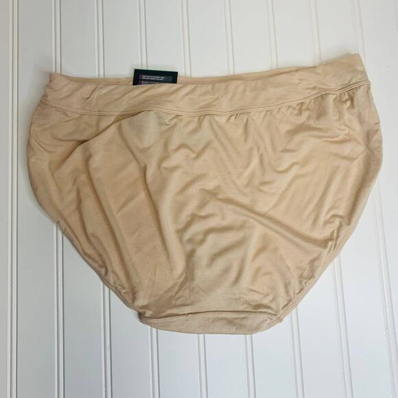 NWT Bali Comfort Revolution Hi Cut Brief Sz XL 8 Paris Nude - Picture 2 of 5
